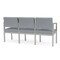 Lesro Lenox 3 Seat Tandem Seating W/ No Center Arms, 64.5 in W 24.5 in L 32 in H LS3101 - alternate 2